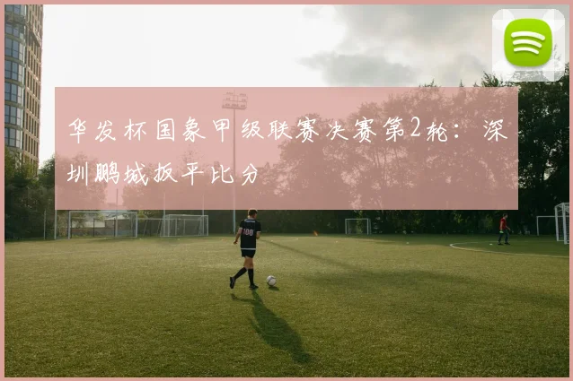 华发杯国象甲级联赛决赛第2轮：深圳鹏城扳平比分